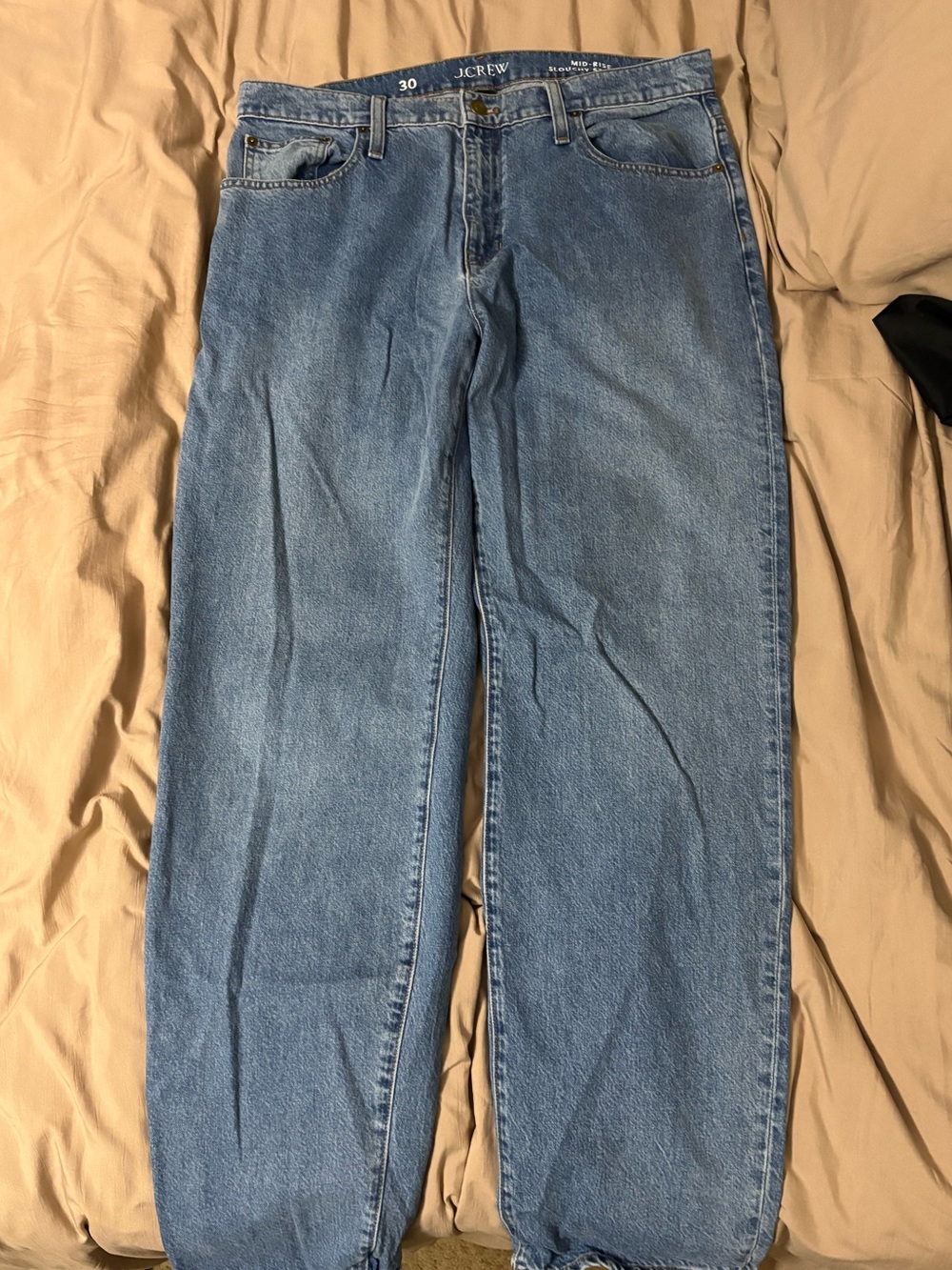 J. Crew Women’s Light Blue Straight-Leg Jeans